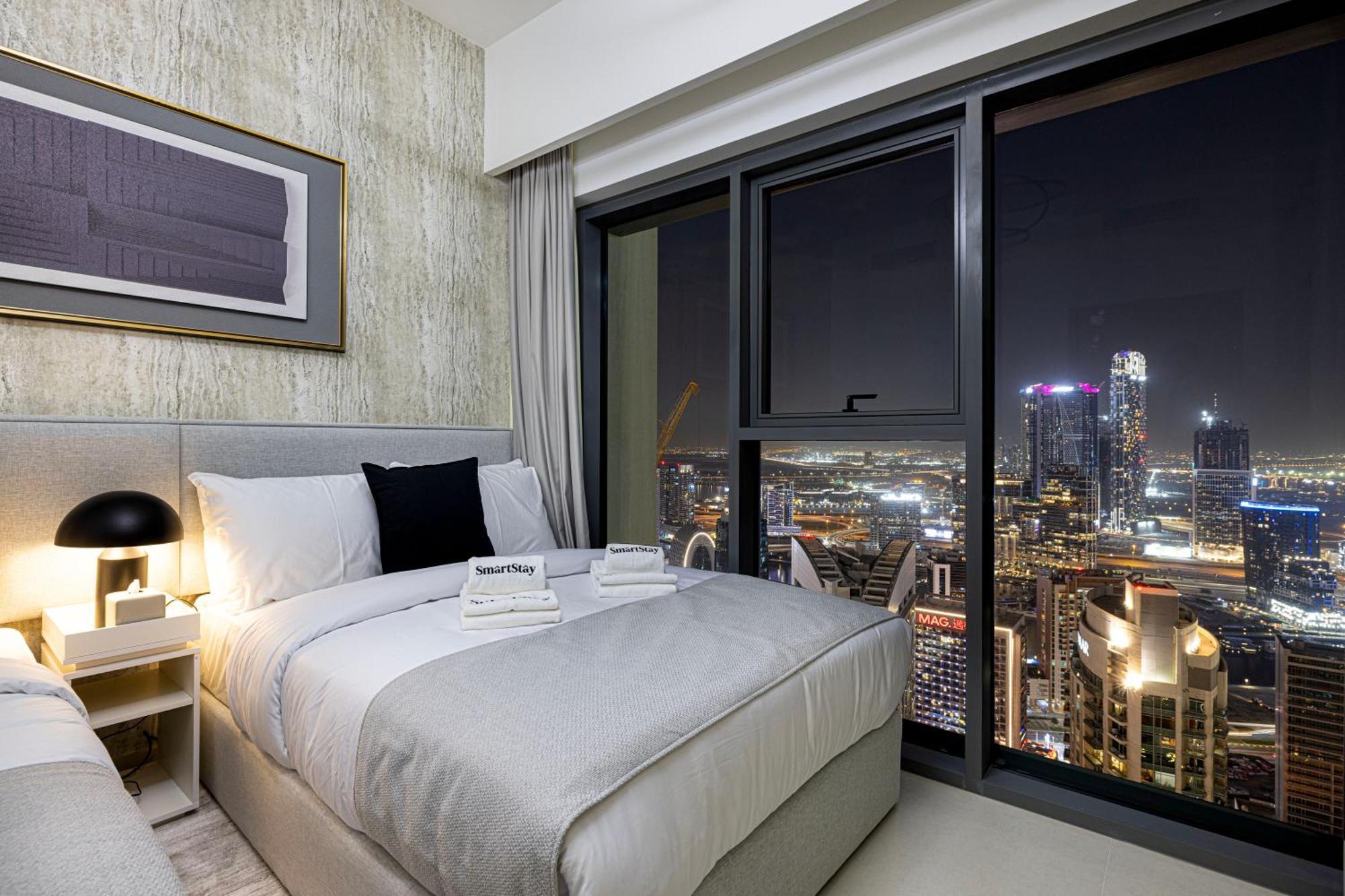 Smartstay At Burj Royale - Full Burj Khalifa View - Brand New Luxury Apartments Dubai Ngoại thất bức ảnh