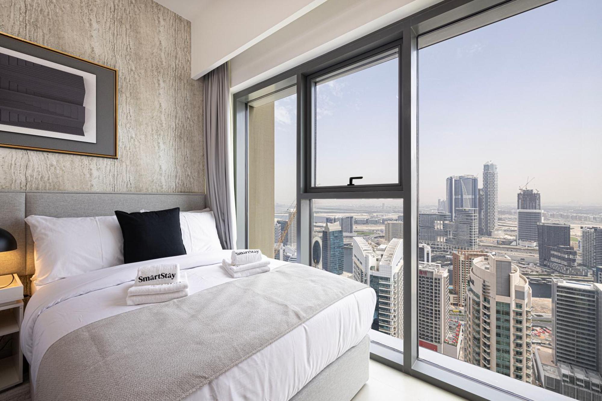 Smartstay At Burj Royale - Full Burj Khalifa View - Brand New Luxury Apartments Dubai Ngoại thất bức ảnh