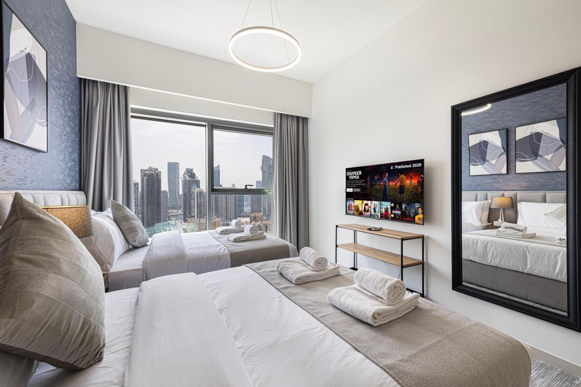 Smartstay At Burj Royale - Full Burj Khalifa View - Brand New Luxury Apartments Dubai Ngoại thất bức ảnh