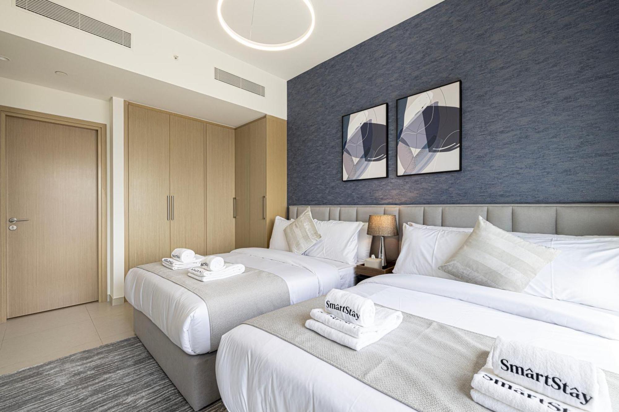 Smartstay At Burj Royale - Full Burj Khalifa View - Brand New Luxury Apartments Dubai Ngoại thất bức ảnh