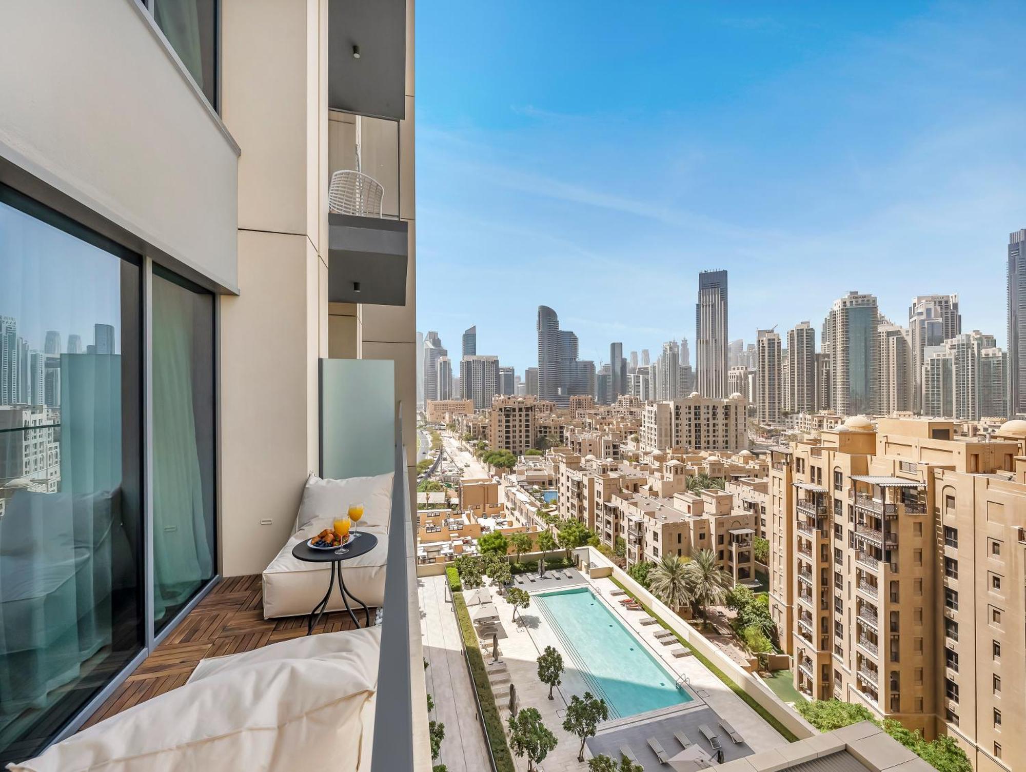 Smartstay At Burj Royale - Full Burj Khalifa View - Brand New Luxury Apartments Dubai Ngoại thất bức ảnh