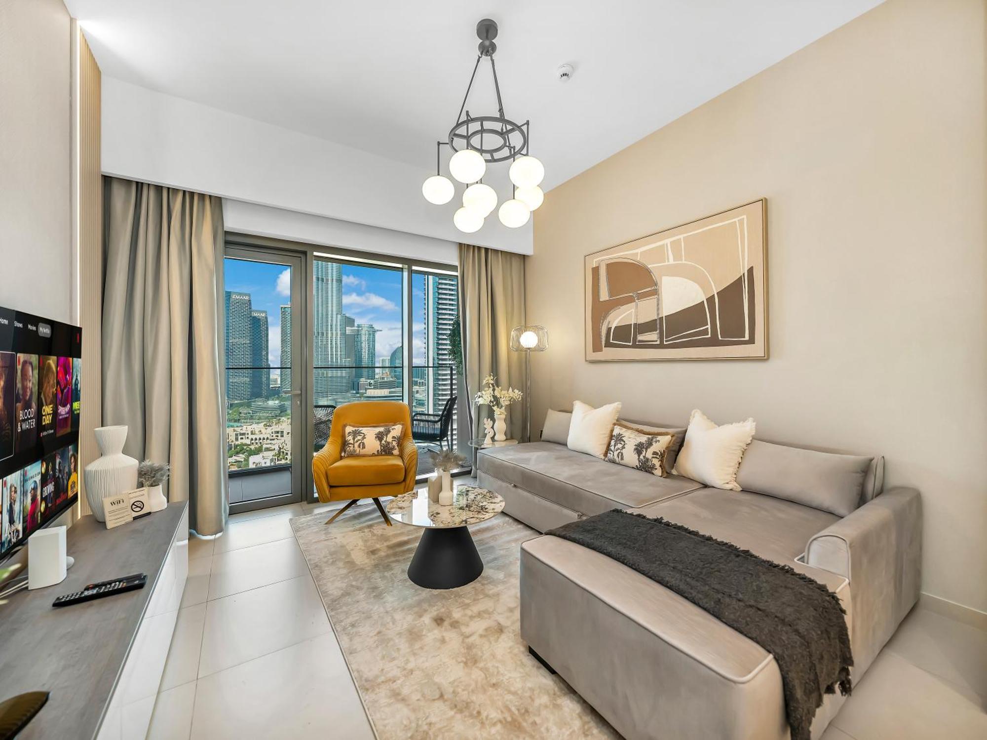 Smartstay At Burj Royale - Full Burj Khalifa View - Brand New Luxury Apartments Dubai Ngoại thất bức ảnh